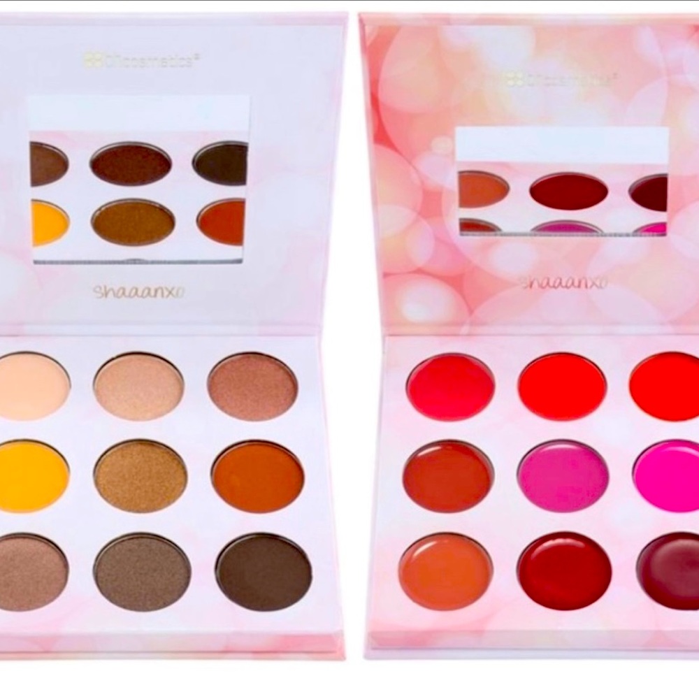 New unused Bh cosmetics Shaaanxo 18 pc lipstick & eyeshadow palette